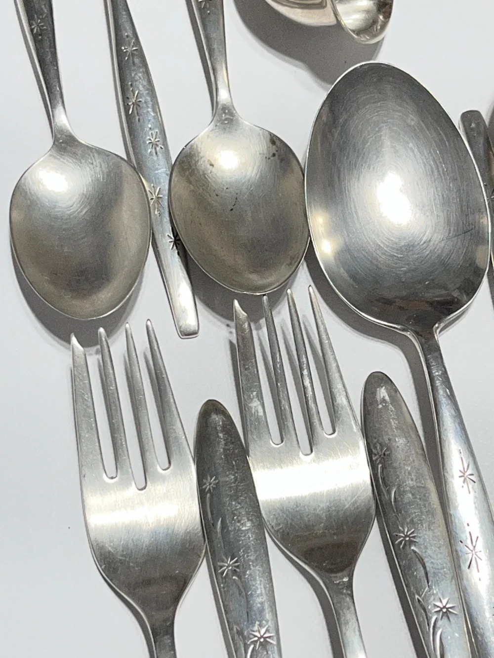 Sterling Silver Lot Good or Scrap 1014g Gorham Celeste & Stardust Flatware